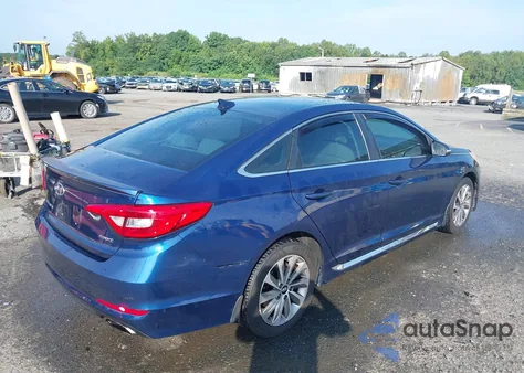2015 Hyundai Sonata Sport/Limited из США, поврежденный, VIN 5NPE34AF5FH176321
